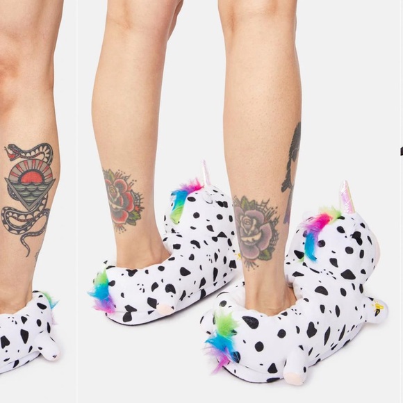 Neon Cowboys Unicow Light Up Slippers - Picture 3 of 9